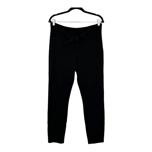 LPA Revolve XL 572 Stretch Tie Waist Leggings Black Pants X-Large - Picture 6 of 16